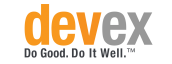 A logo from Devex online