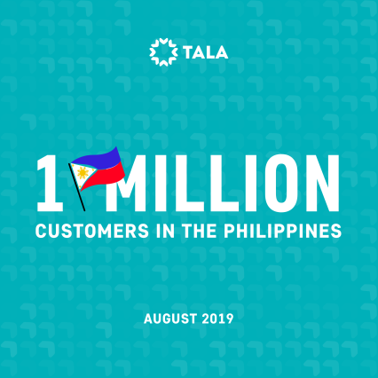Celebrating 1 million customers in the Philippines!